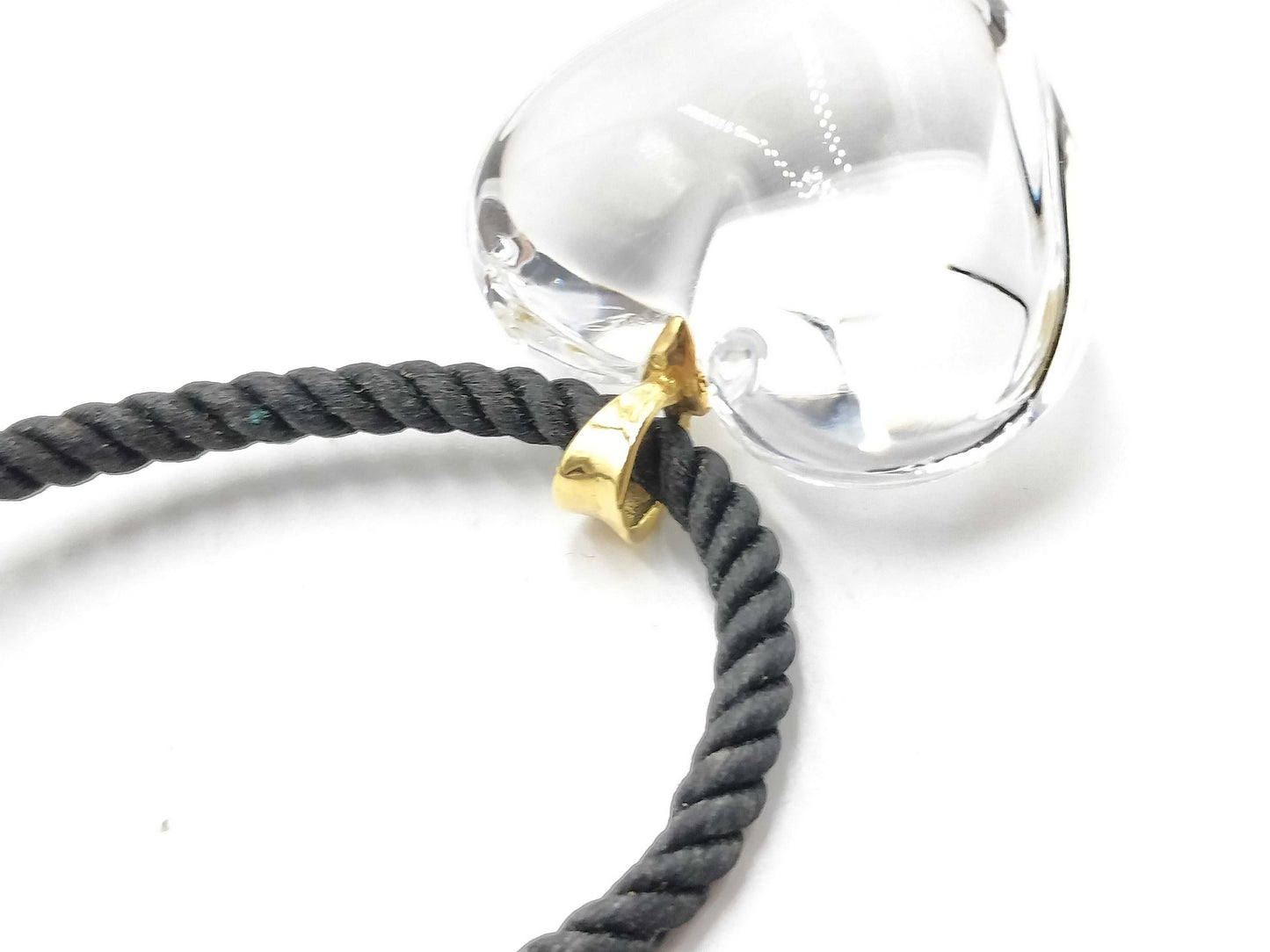 Baccarat Clear Heart Necklace