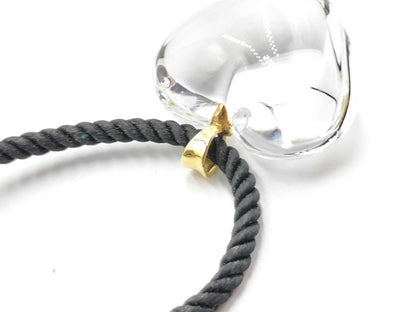 Baccarat Clear Heart Necklace