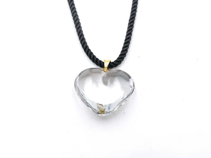 Baccarat Clear Heart Necklace