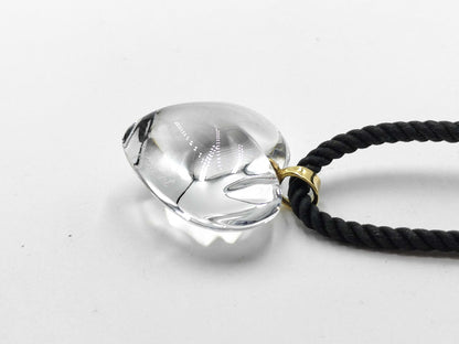 Baccarat Clear Heart Necklace
