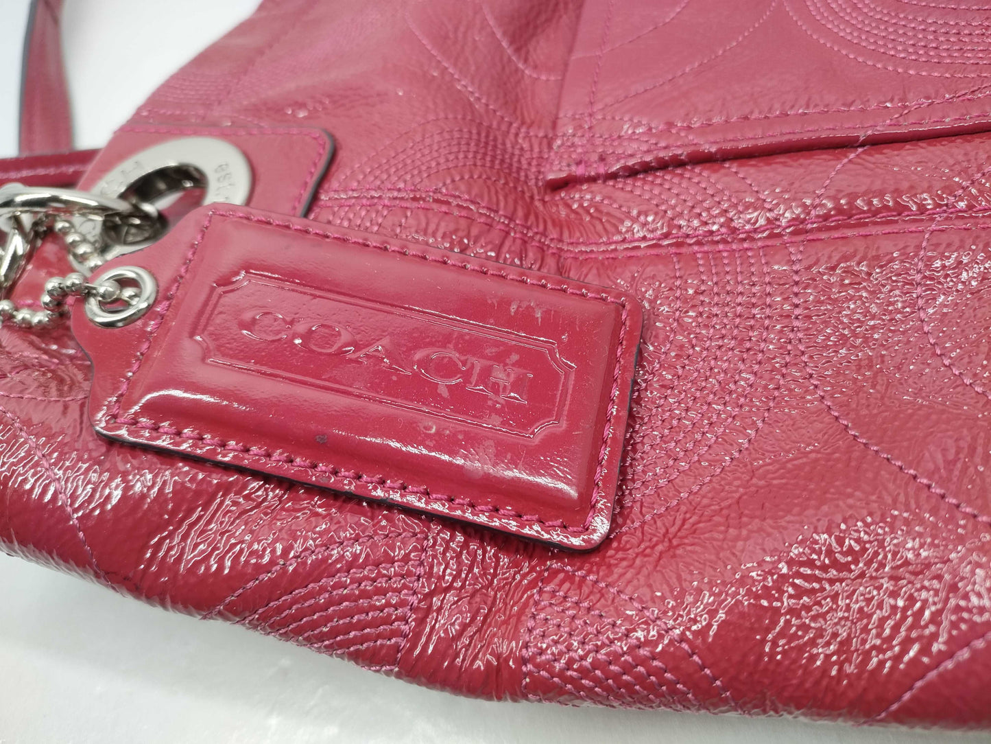 COACH Signature Bag/Pouch Set of 4 Tote Bags