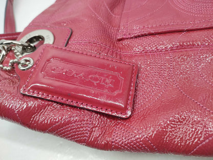 COACH Signature Bag/Pouch Set of 4 Tote Bags