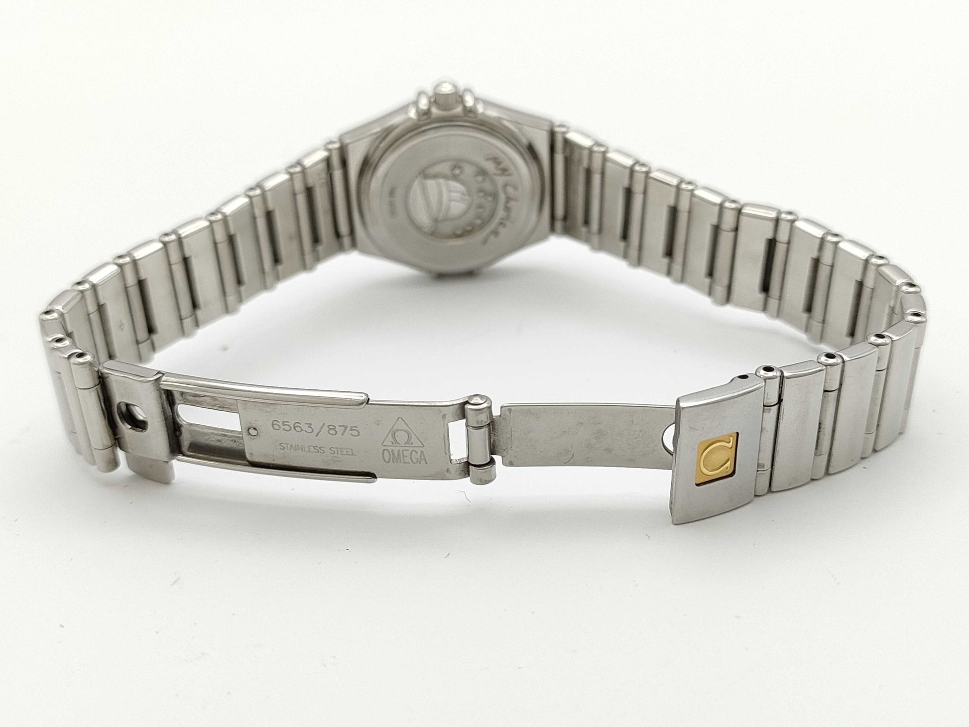 OMEGA Constellation My Choice Pink Dial Quartz Women's Watch
