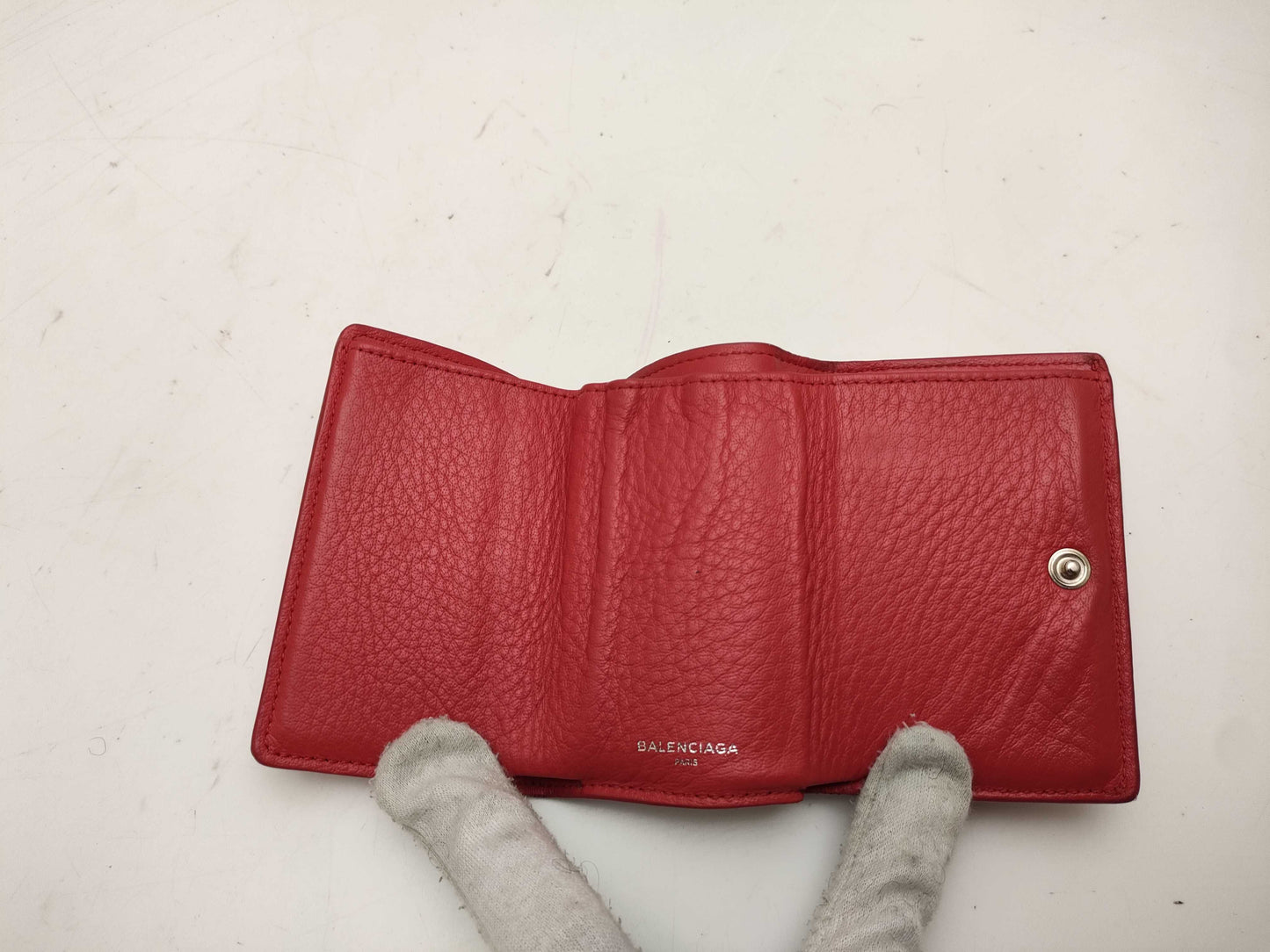 BALENCIAGA Balenciaga, Bulgari, Cartier/Wallet and Pouch 3-Piece Set Wallet