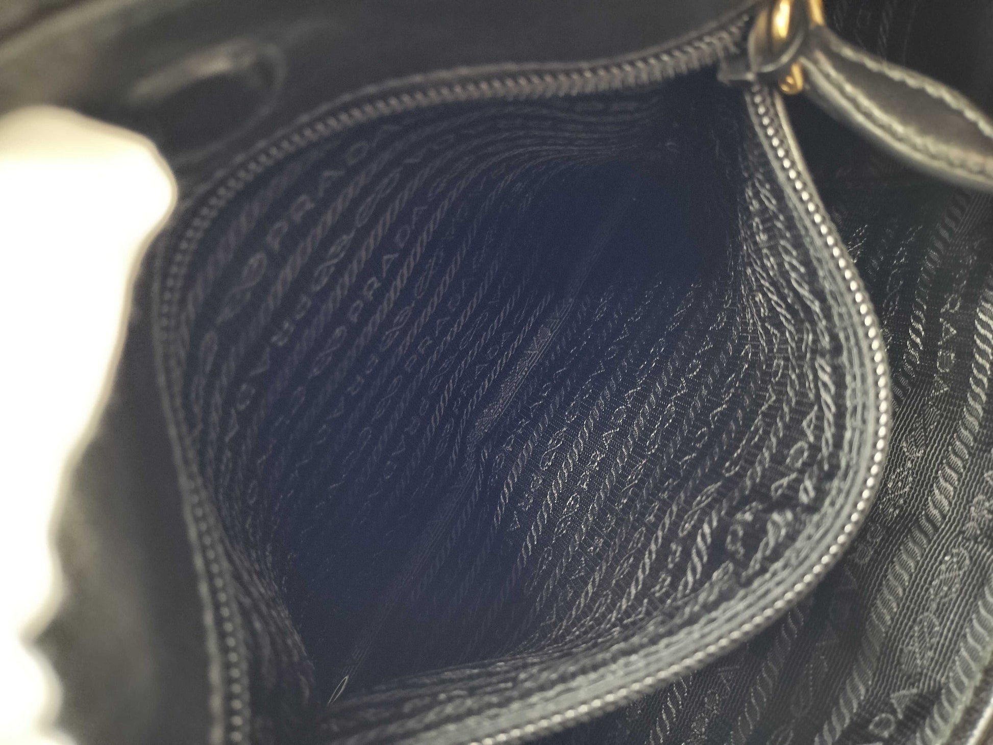 PRADA Nylon 1BG068 2-Way Handbag