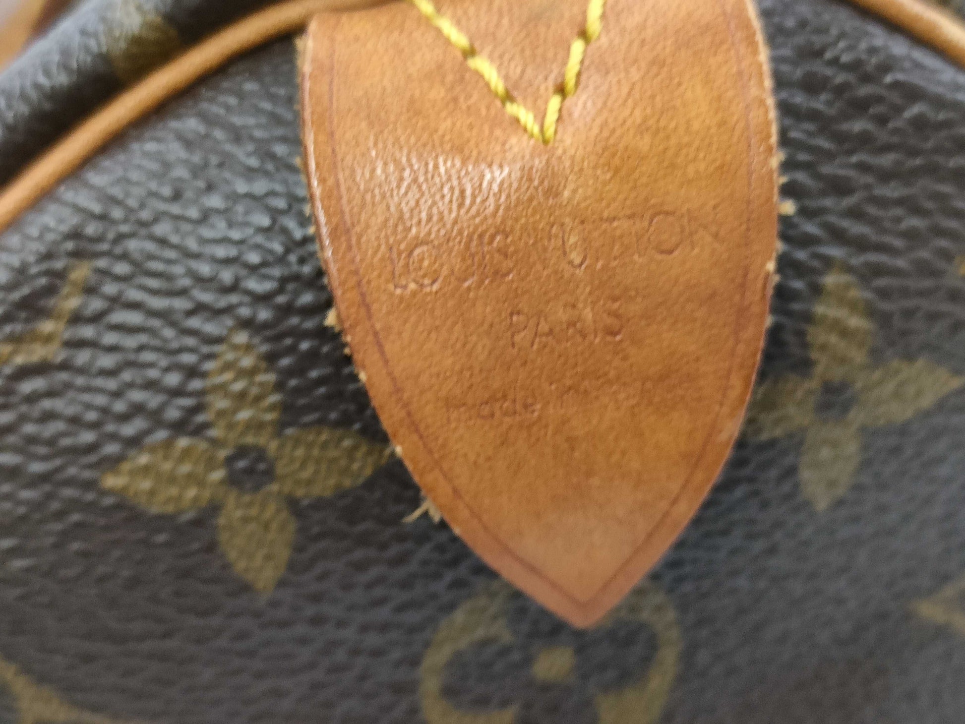 LOUIS VUITTON Monogram M41107 Speedy 35 Boston Bag