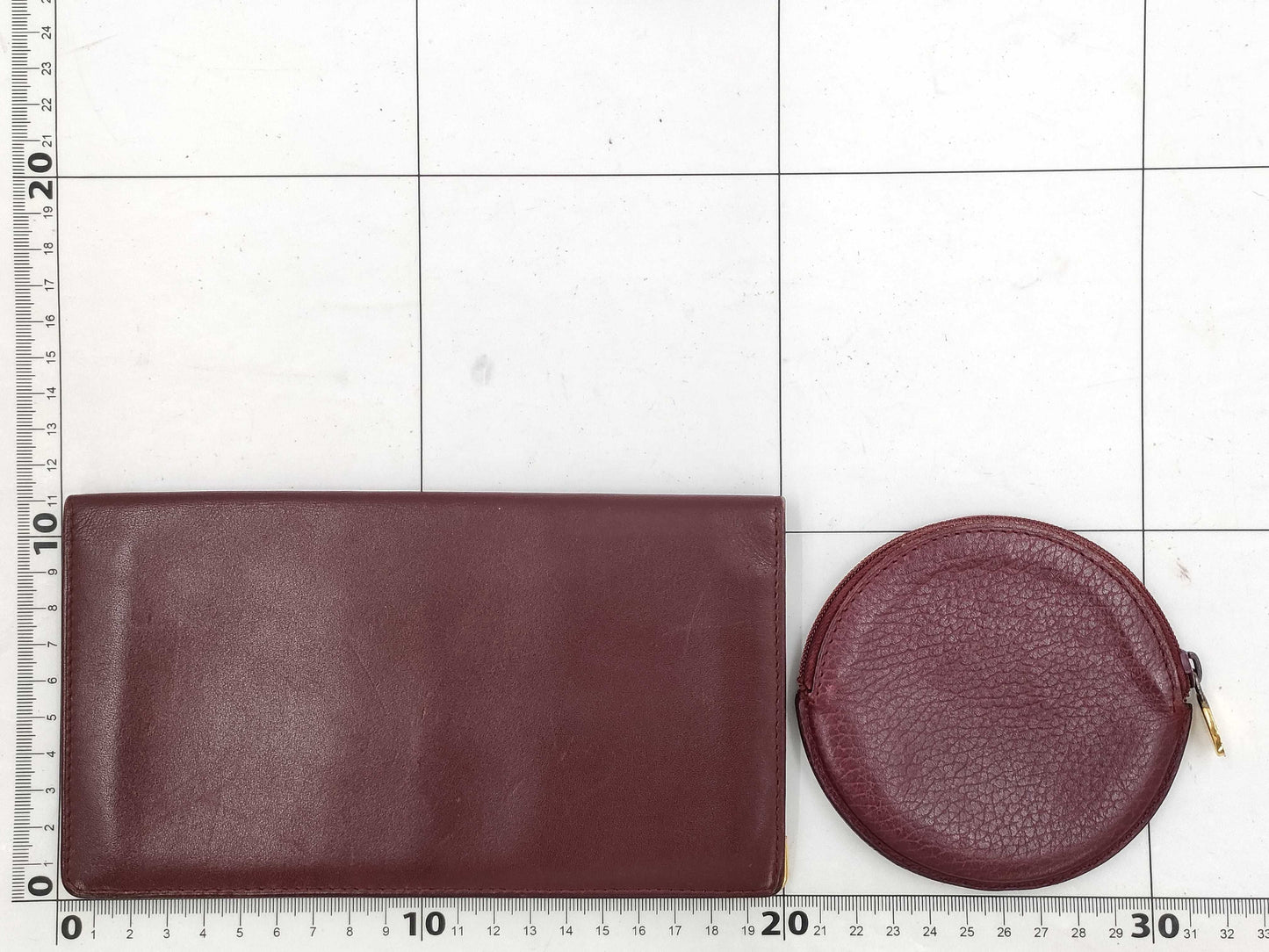 Cartier Bordeaux Second Bag, Long Wallet, Coin Purse, and Clutch Bag 