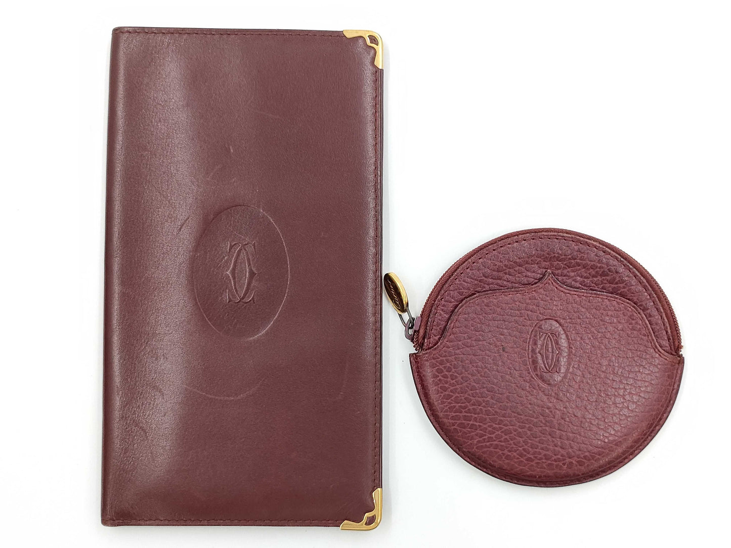 Cartier Bordeaux Second Bag, Long Wallet, Coin Purse, and Clutch Bag 