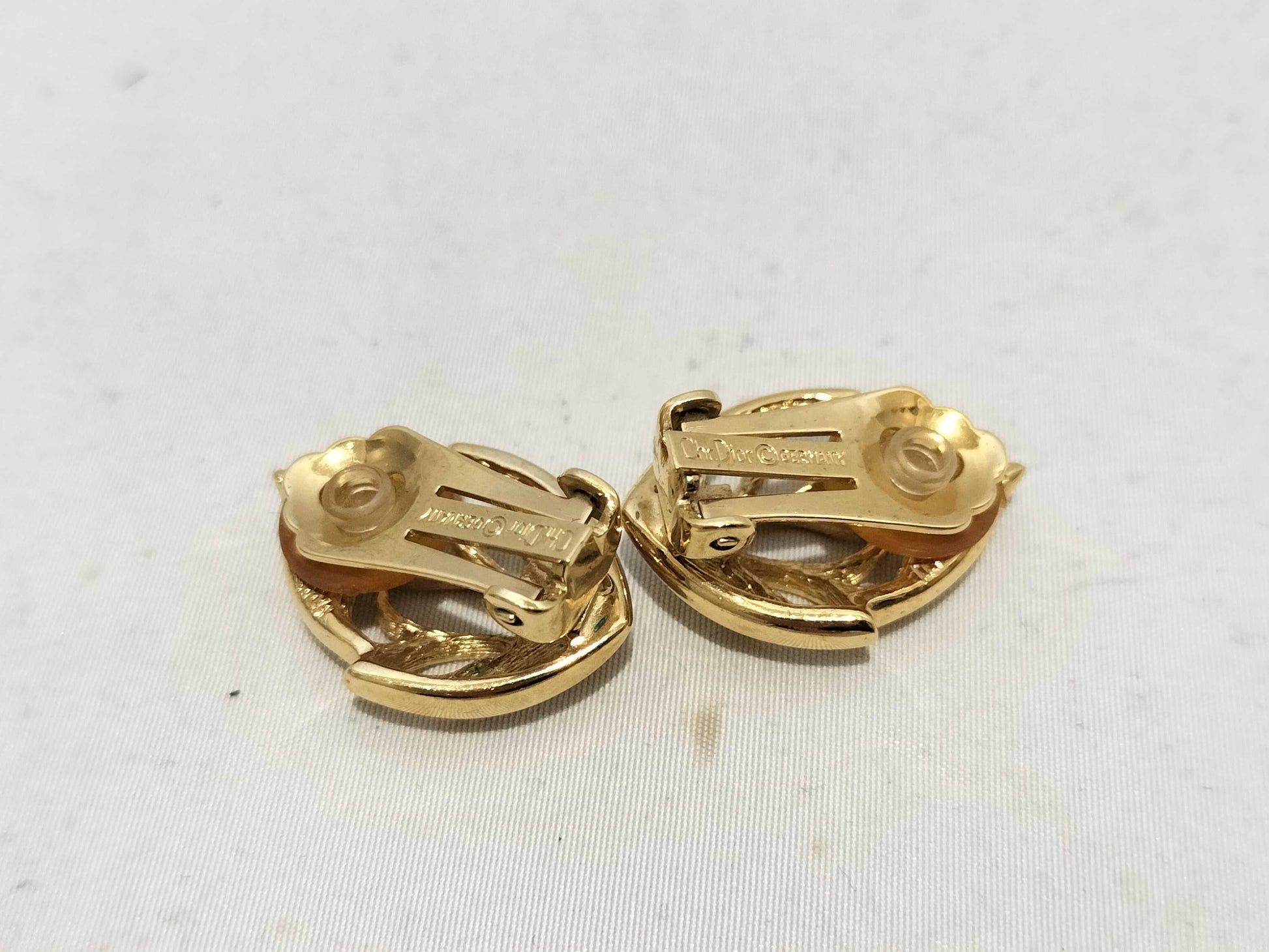 Dior Leaf Earrings
