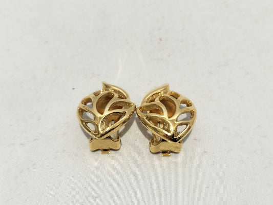 Dior Leaf Earrings