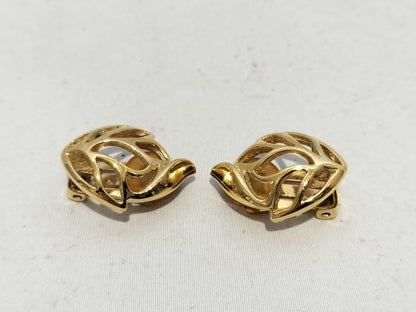 Dior Leaf Earrings