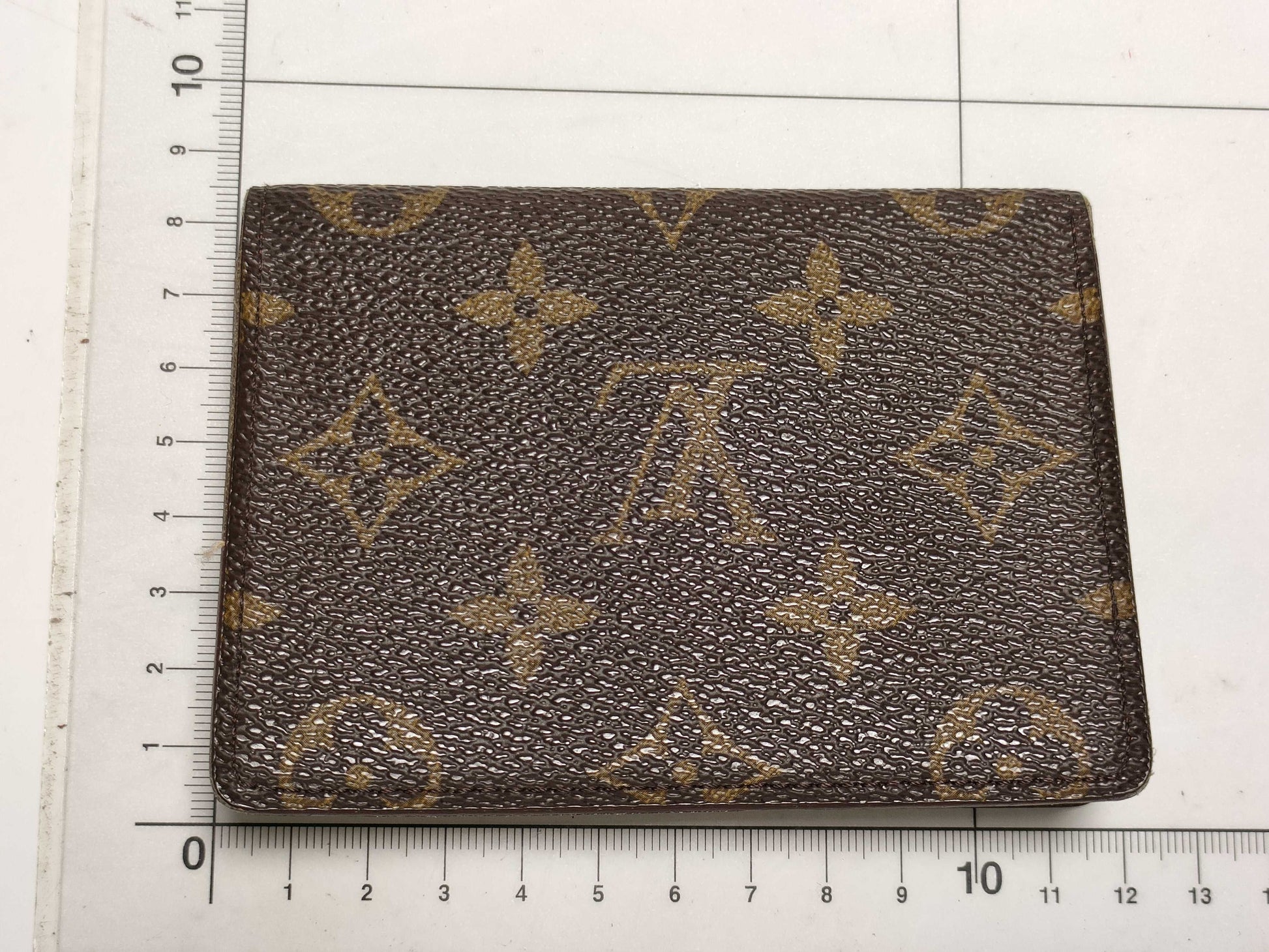 LOUIS VUITTON Monogram Porte 2 Carte Vertical Card Case, Pass Case, Business Card Case