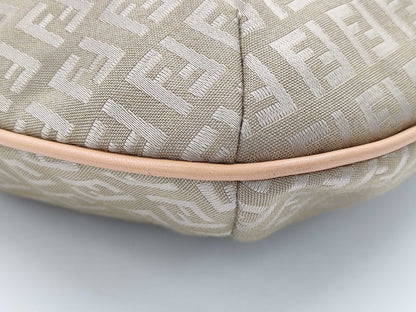 FENDI Zucca pattern one-shoulder handbag with Mamma hardware