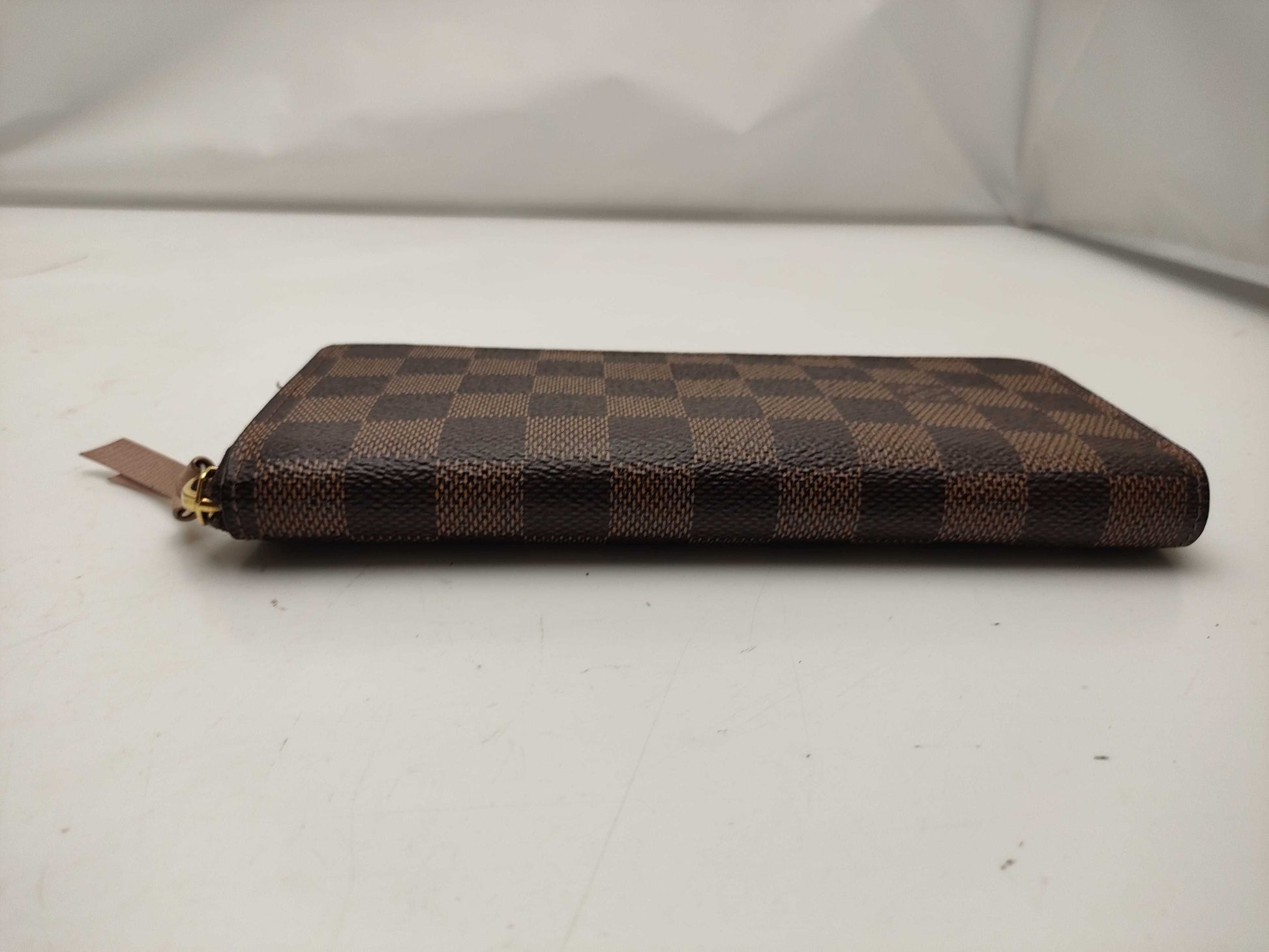 LOUIS VUITTON Damier N41626 Portefeuille Clemence Rose Ballerine Wallet