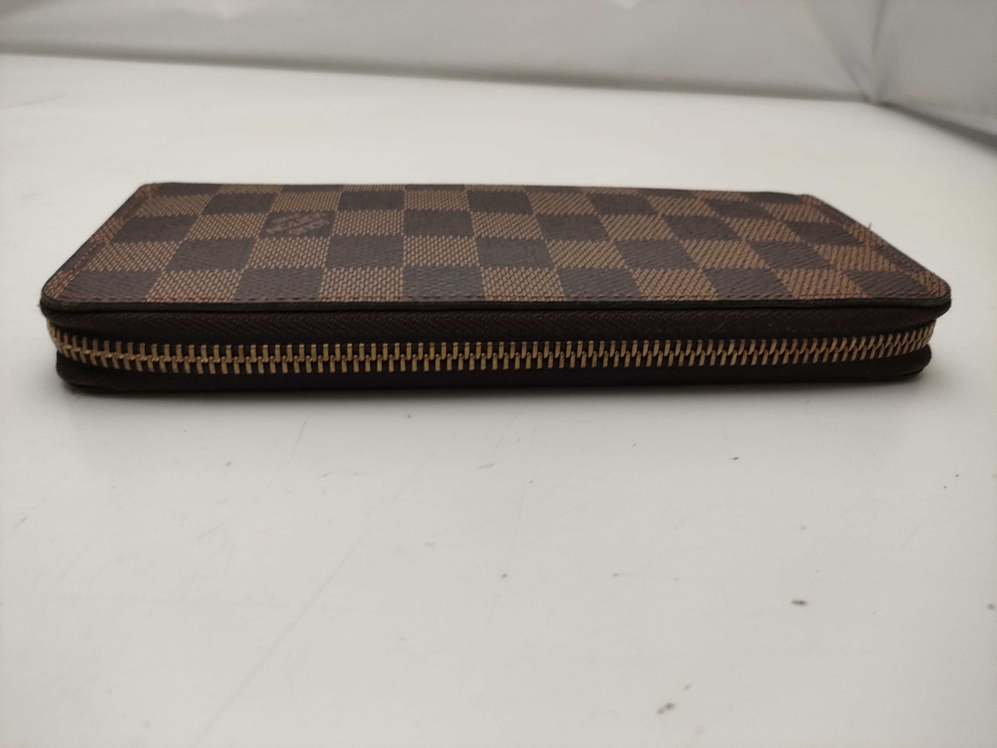 LOUIS VUITTON Damier N41626 Portefeuille Clemence Rose Ballerine Wallet