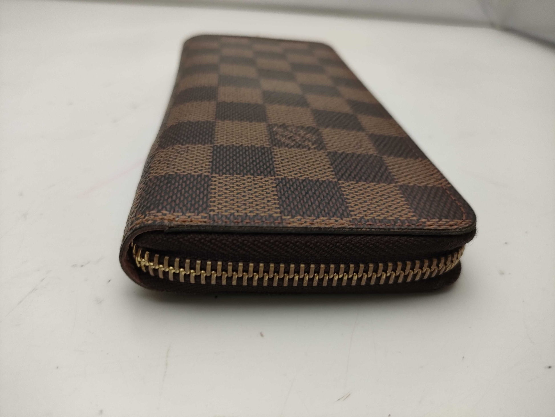 LOUIS VUITTON Damier N41626 Portefeuille Clemence Rose Ballerine Wallet