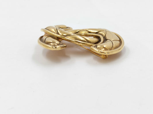 CHANEL Coco Mark Matelasse Brooch Brooch