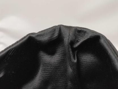 PRADA Nylon Satin/Leather Tote Bag