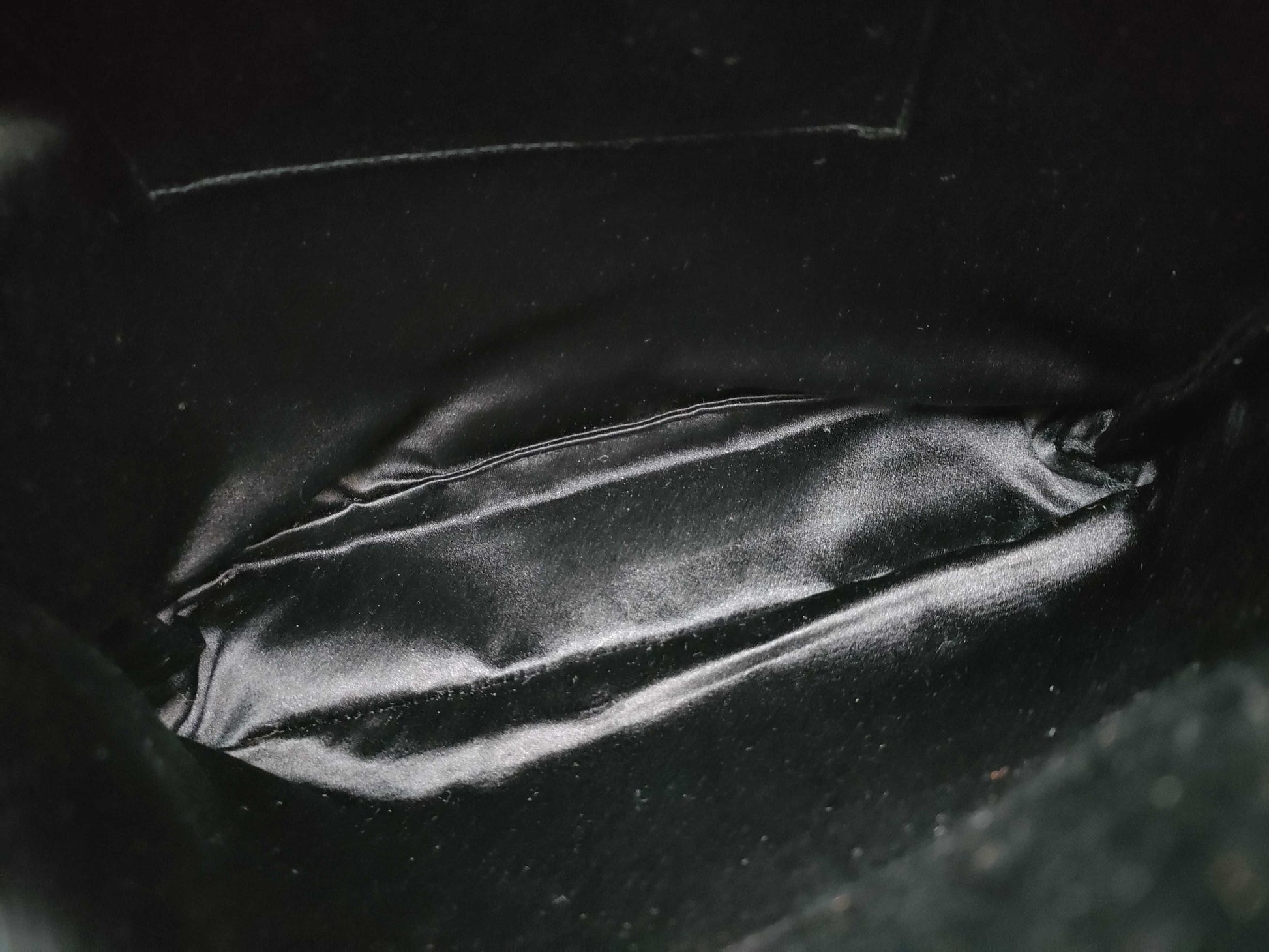 PRADA Nylon Satin/Leather Tote Bag