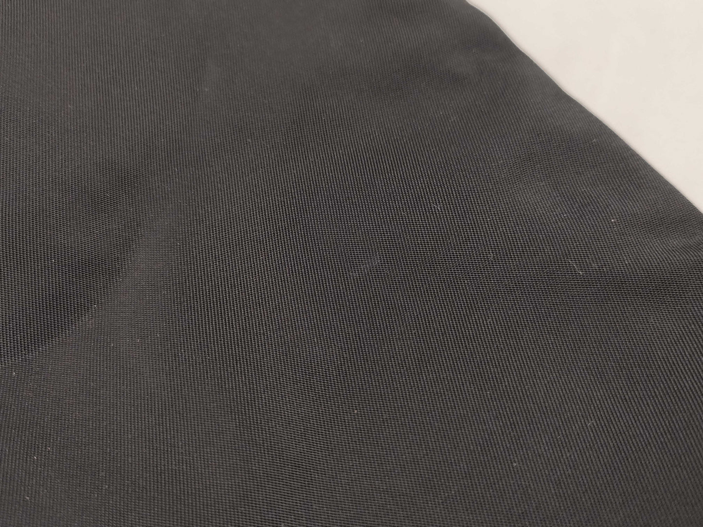 PRADA Nylon Satin/Leather Tote Bag