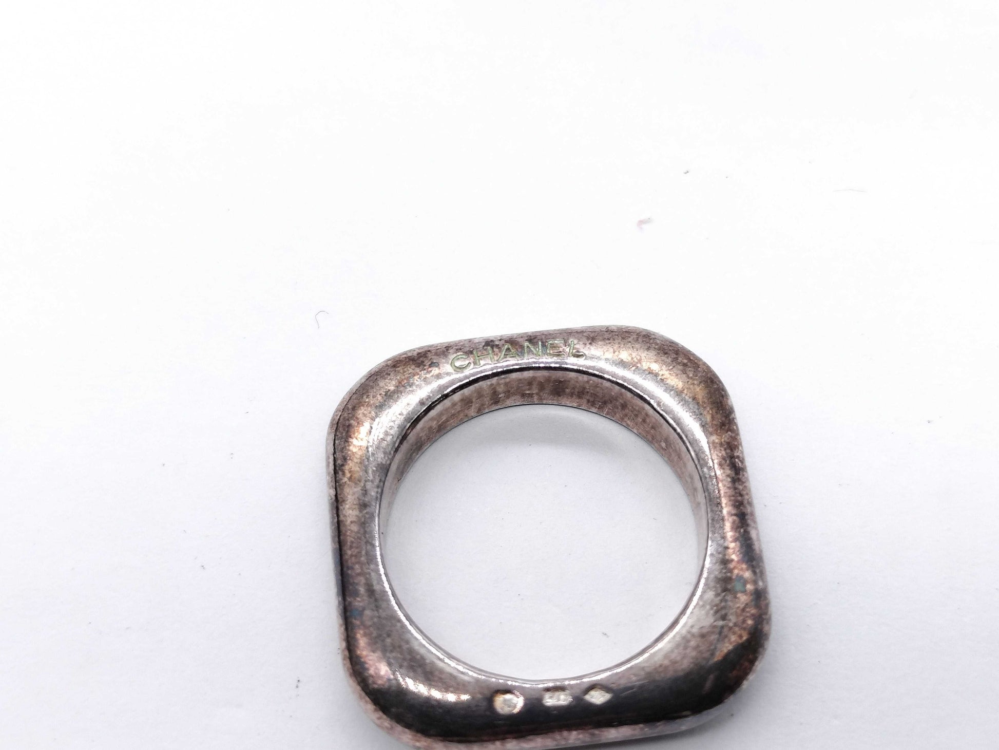 CHANEL Vintage 925 Triple Ring