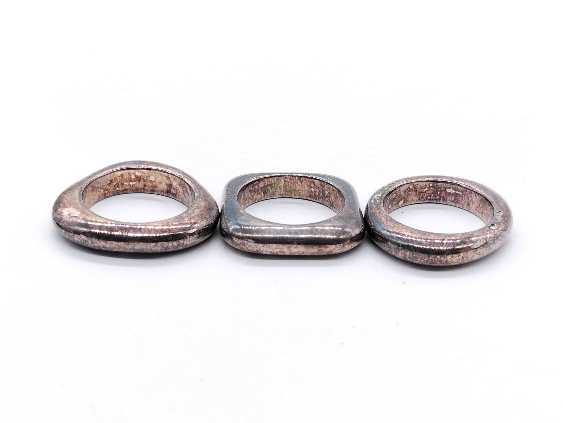 CHANEL Vintage 925 Triple Ring