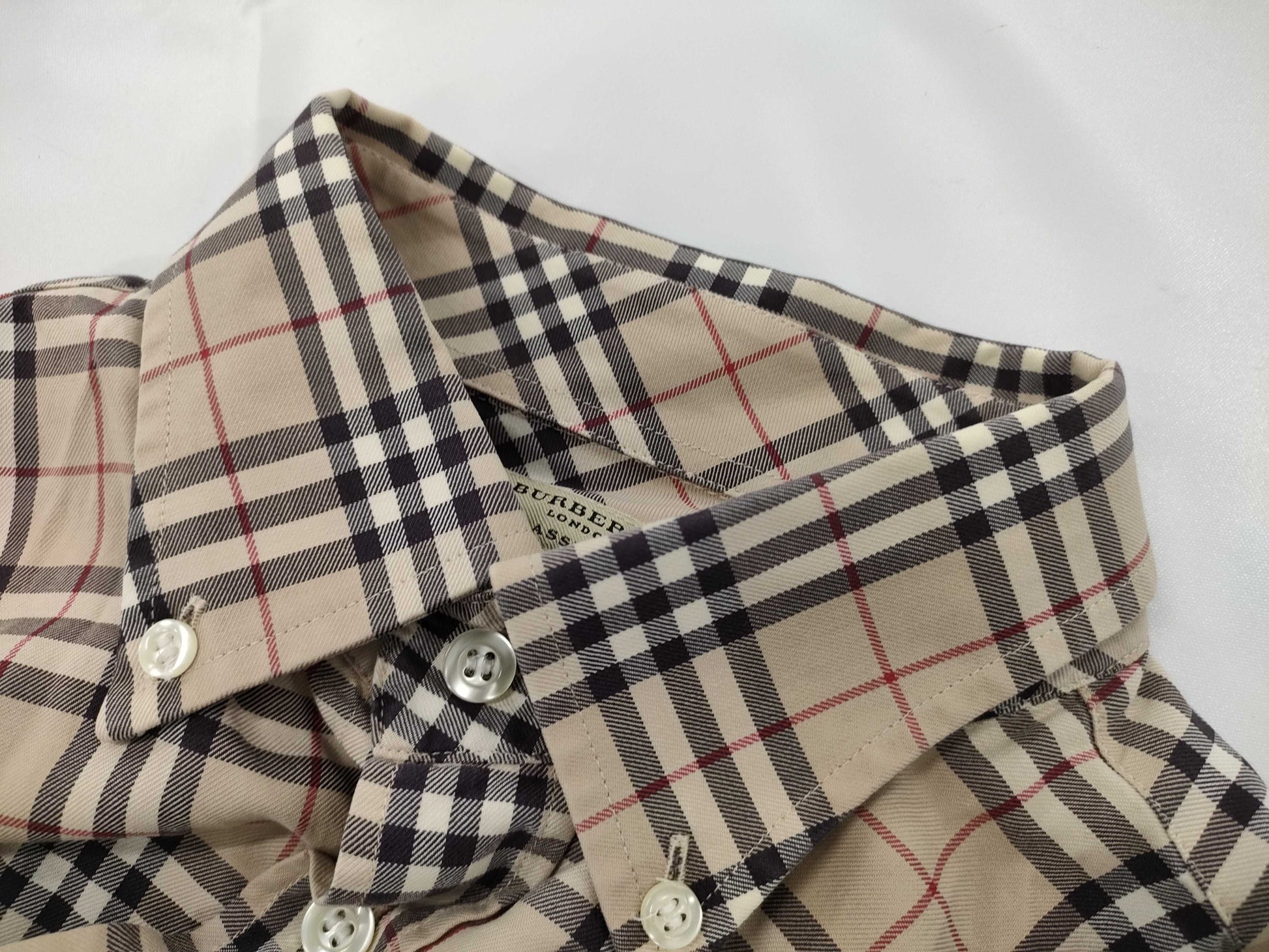 BURBERRY Classic Fit Check Shirt