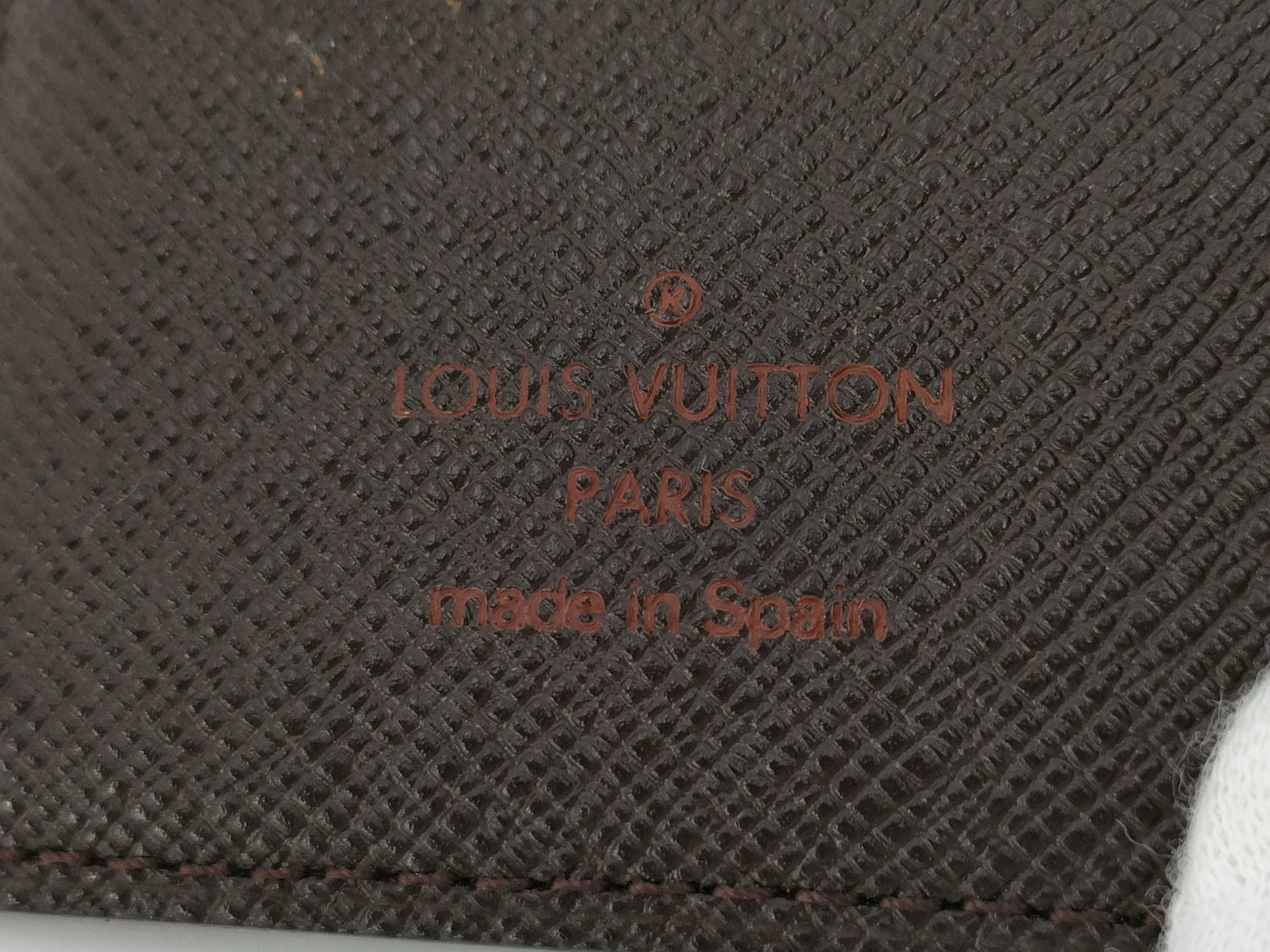 LOUIS VUITTON Damier R20700 Agenda PM Notebook Cover
