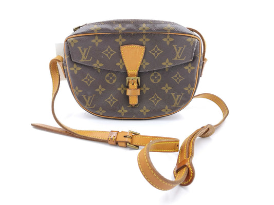 LOUIS VUITTON Epi Jeune Fille/MALLETIR engraved shoulder bag