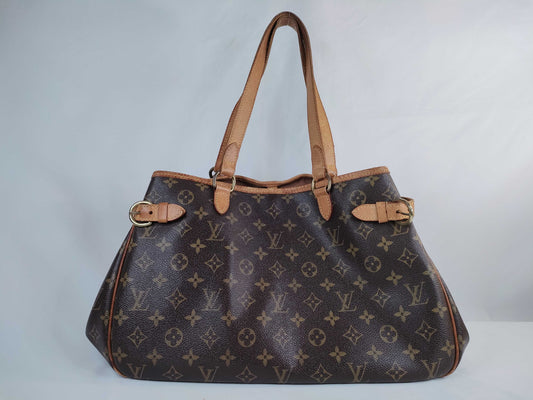 LOUIS VUITTON M51154 Monogram Batignolles Horizontal CA1025 Tote Bag
