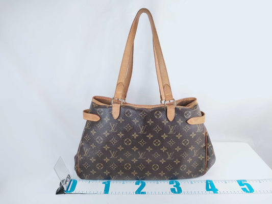 LOUIS VUITTON M51154 Monogram Batignolles Horizontal CA1025 Tote Bag