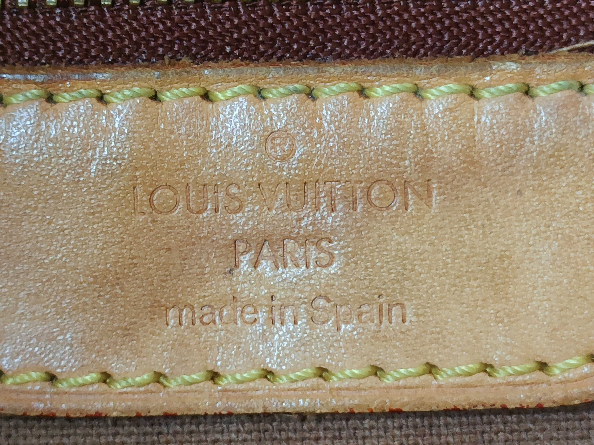 LOUIS VUITTON M51154 Monogram Batignolles Horizontal CA1025 Tote Bag
