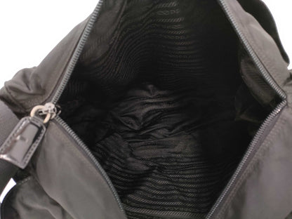 PRADA nylon messenger shoulder bag