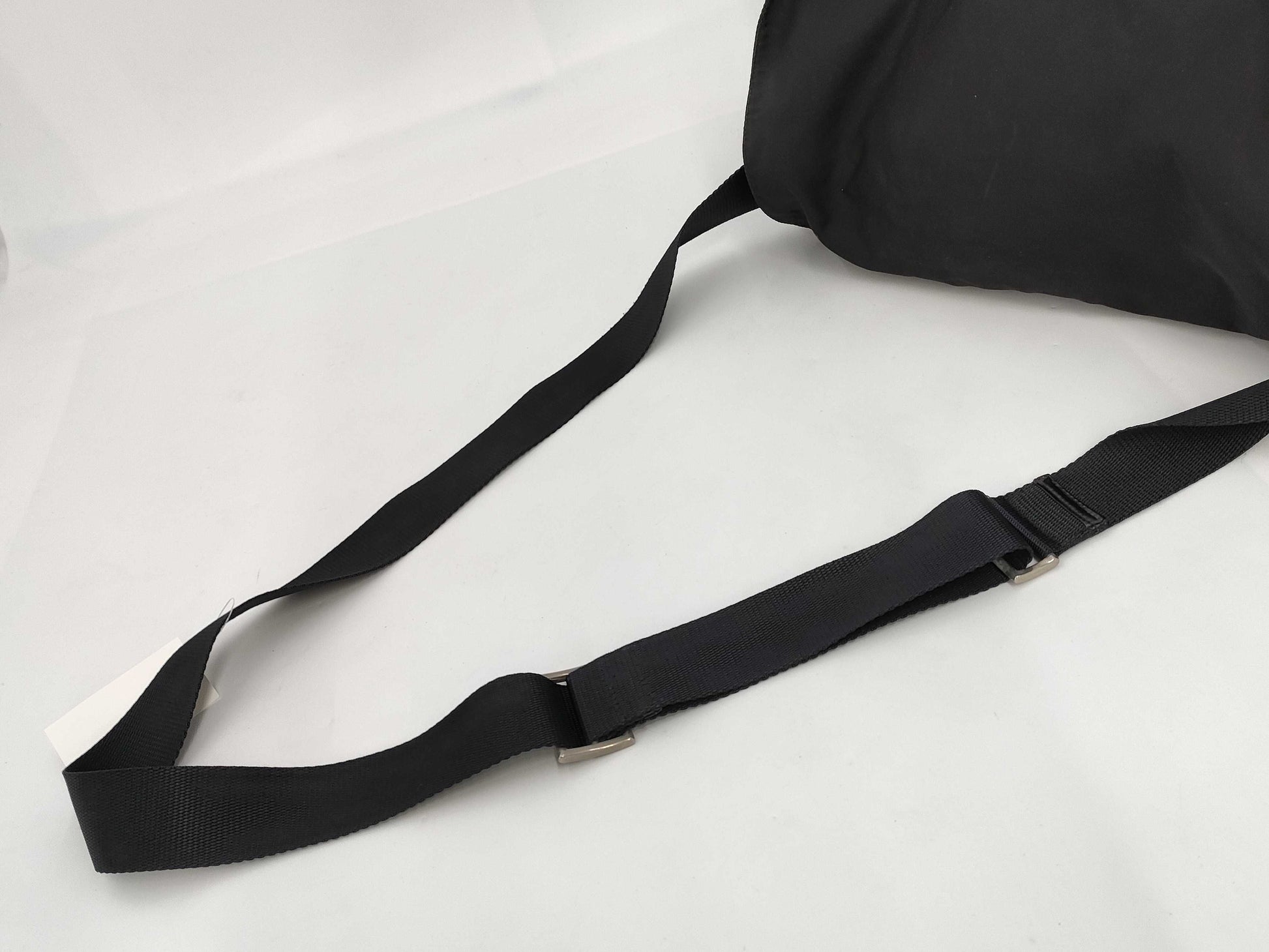 PRADA nylon messenger shoulder bag