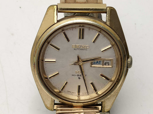 SEIKO King Seiko 5626-7000 Men's Watch with Aftermarket Strap