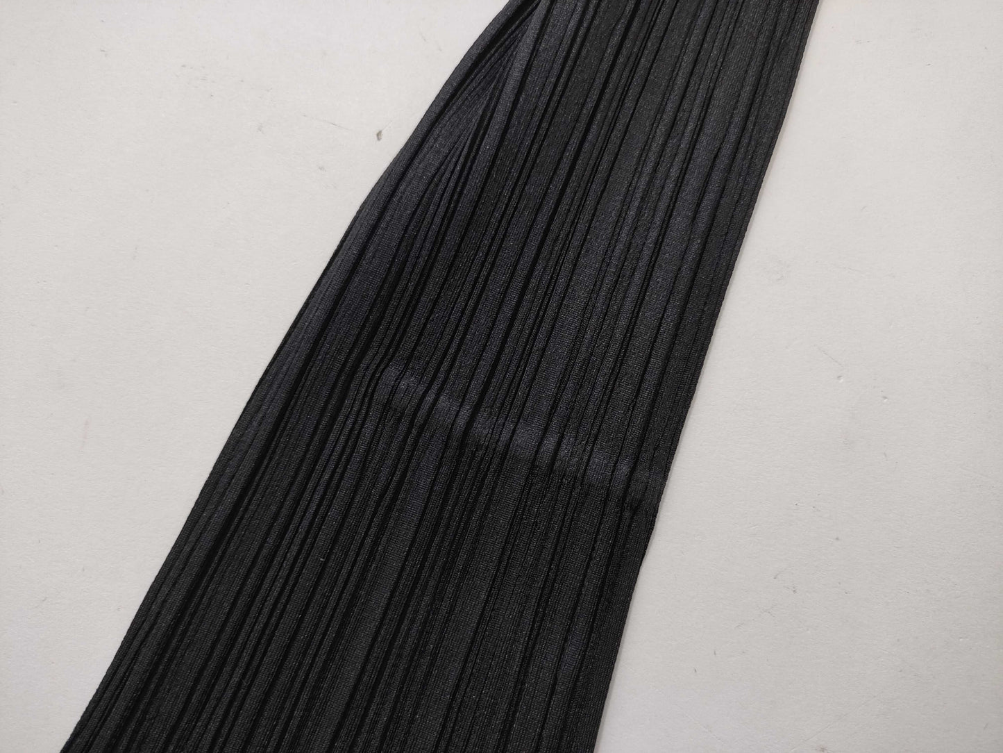 ISSEY MIYAKE Pleats Please Cardigan Black Top
