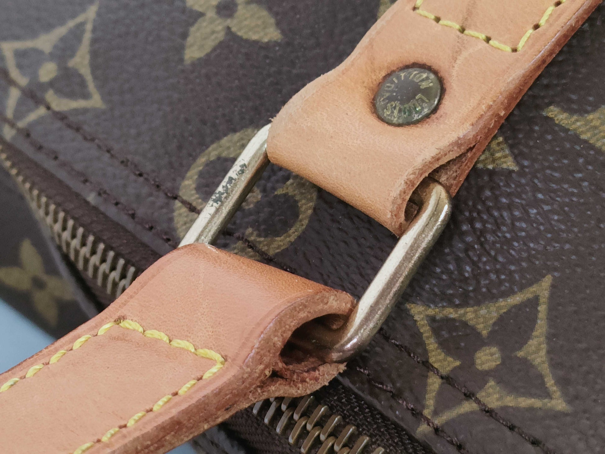 LOUIS VUITTON M51115 Monogram Flanery 45 Boston Bag