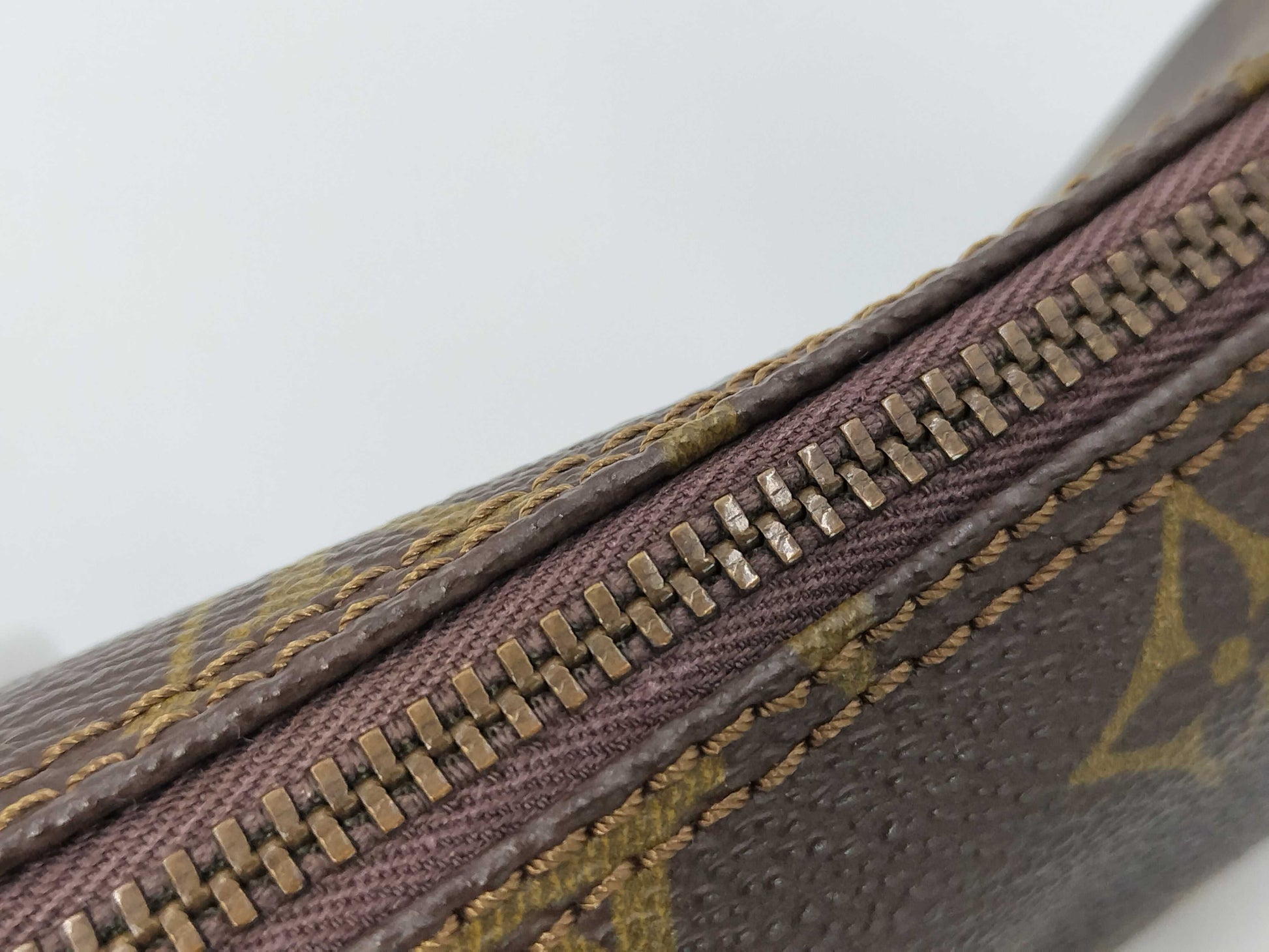 LOUIS VUITTON Monogram Papillon Pouch Pouch