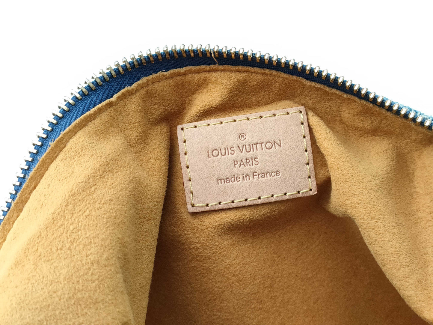 LOUIS VUITTON RFID Unverified Monogram Denim Baggy GM M95048 FL1006 Shoulder Bag