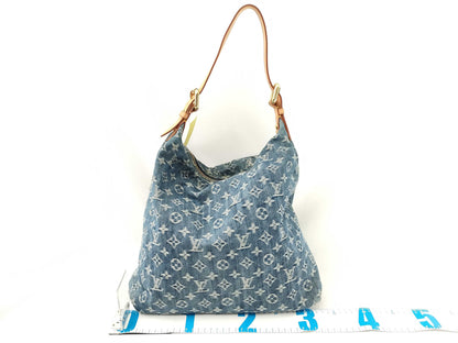 LOUIS VUITTON RFID Unverified Monogram Denim Baggy GM M95048 FL1006 Shoulder Bag