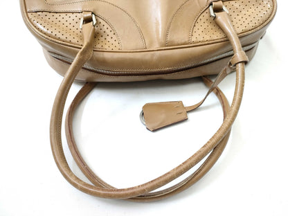 PRADA Punching Hand Mini Boston Handbag
