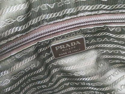 PRADA Punching Hand Mini Boston Handbag