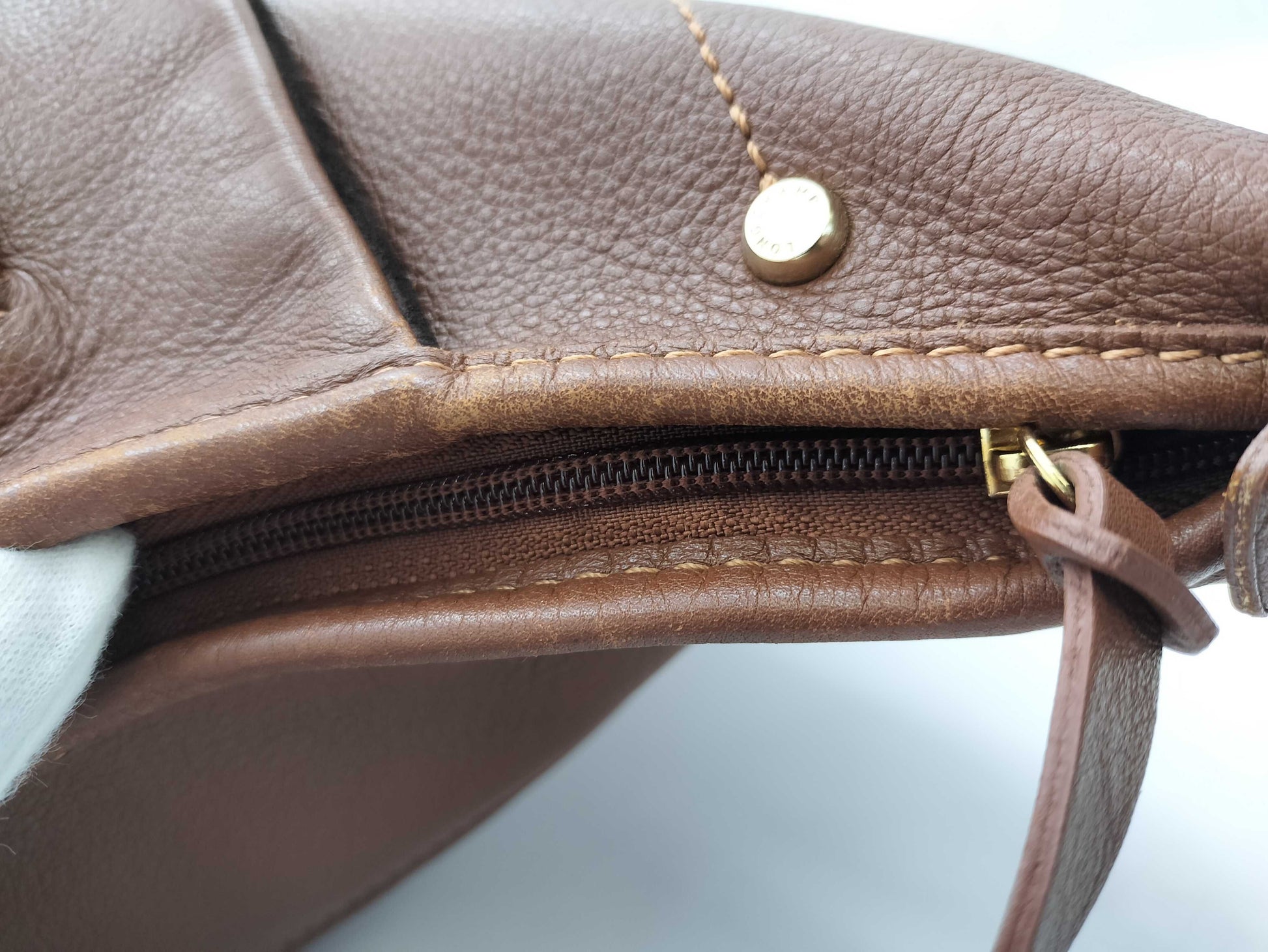 Longchamp Leather Shoulder Bag