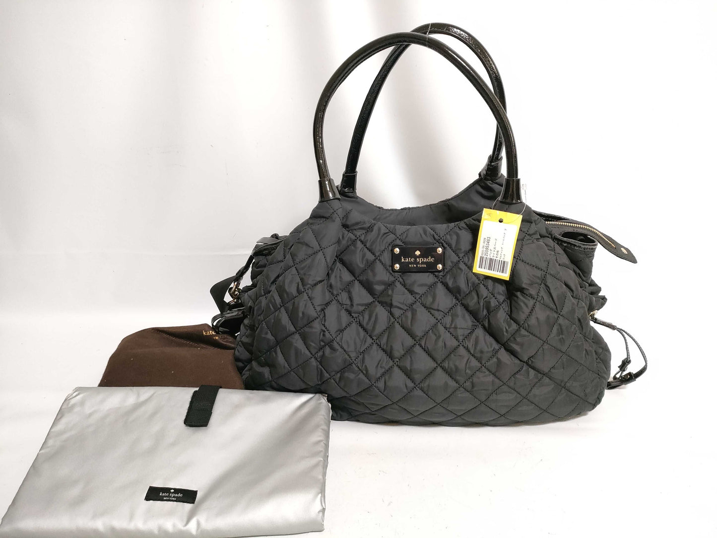 Kate Spade Quilted Tote Bag Black Tote Bag