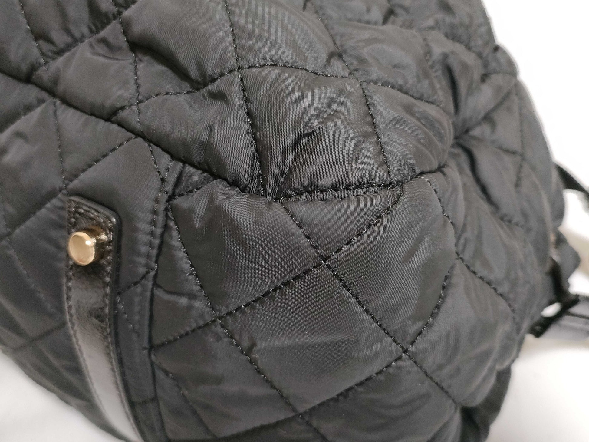 Kate Spade Quilted Tote Bag Black Tote Bag