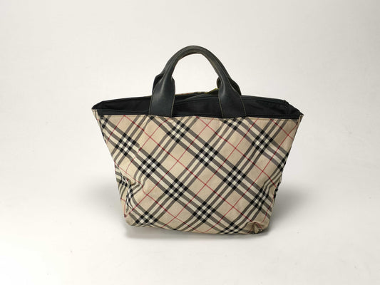 BURBERRY Blue Label Check Handbag Handbag