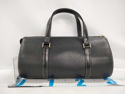 BURBERRY Cylindrical Leather Bag Handbag
