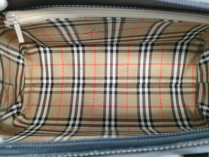 BURBERRY Cylindrical Leather Bag Handbag