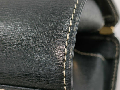 BURBERRY Cylindrical Leather Bag Handbag