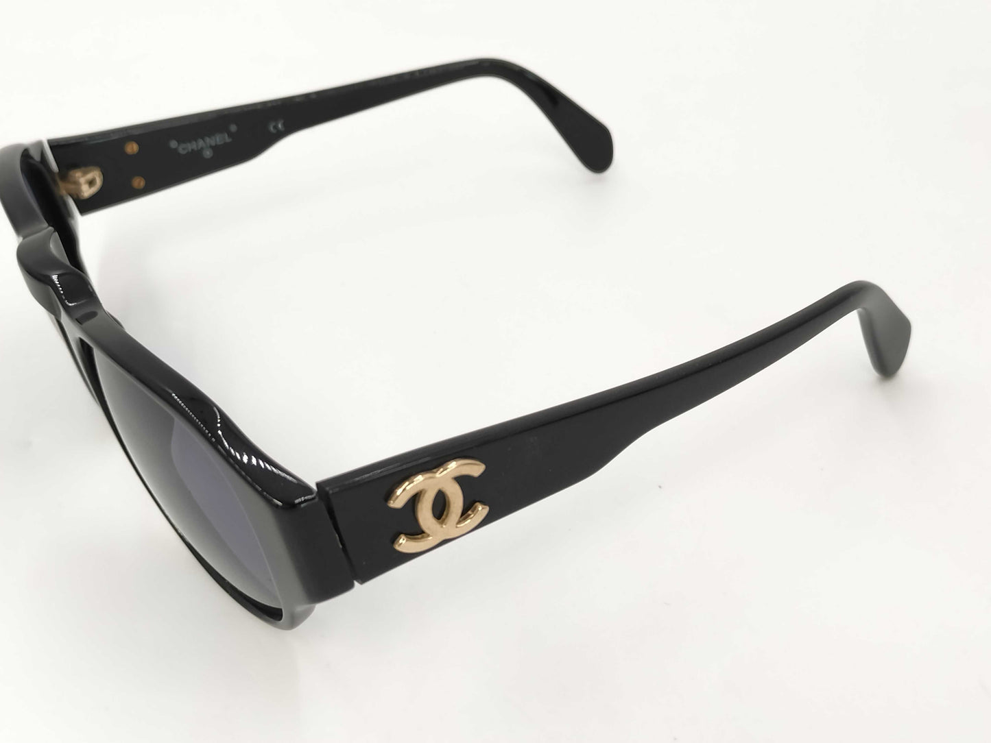  CHANEL 01452 94305 Coco Mark Black Sunglasses Sunglasses and Glasses